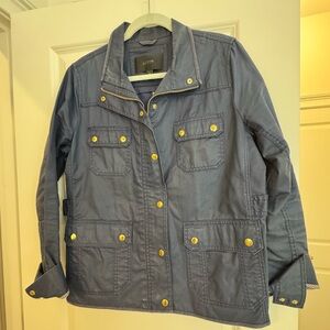 J. Crew Women's Utility Jacket in Slate Blue